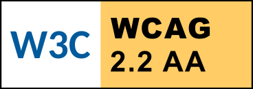 符合AA级标准 W3C Web 内容无障碍指南 2.2